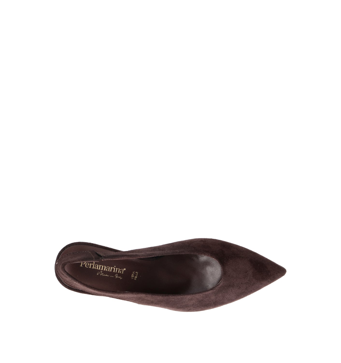 PERLAMARINA Slingback donna testa di moro