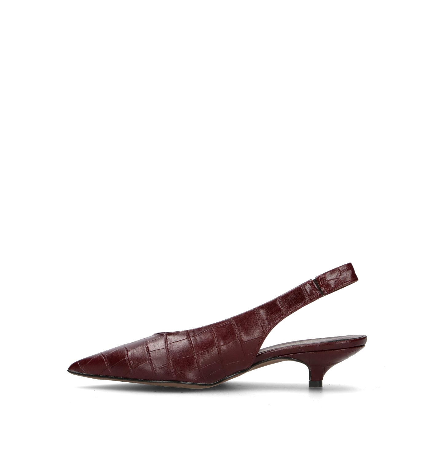 PERLAMARINA Slingback donna bordeaux