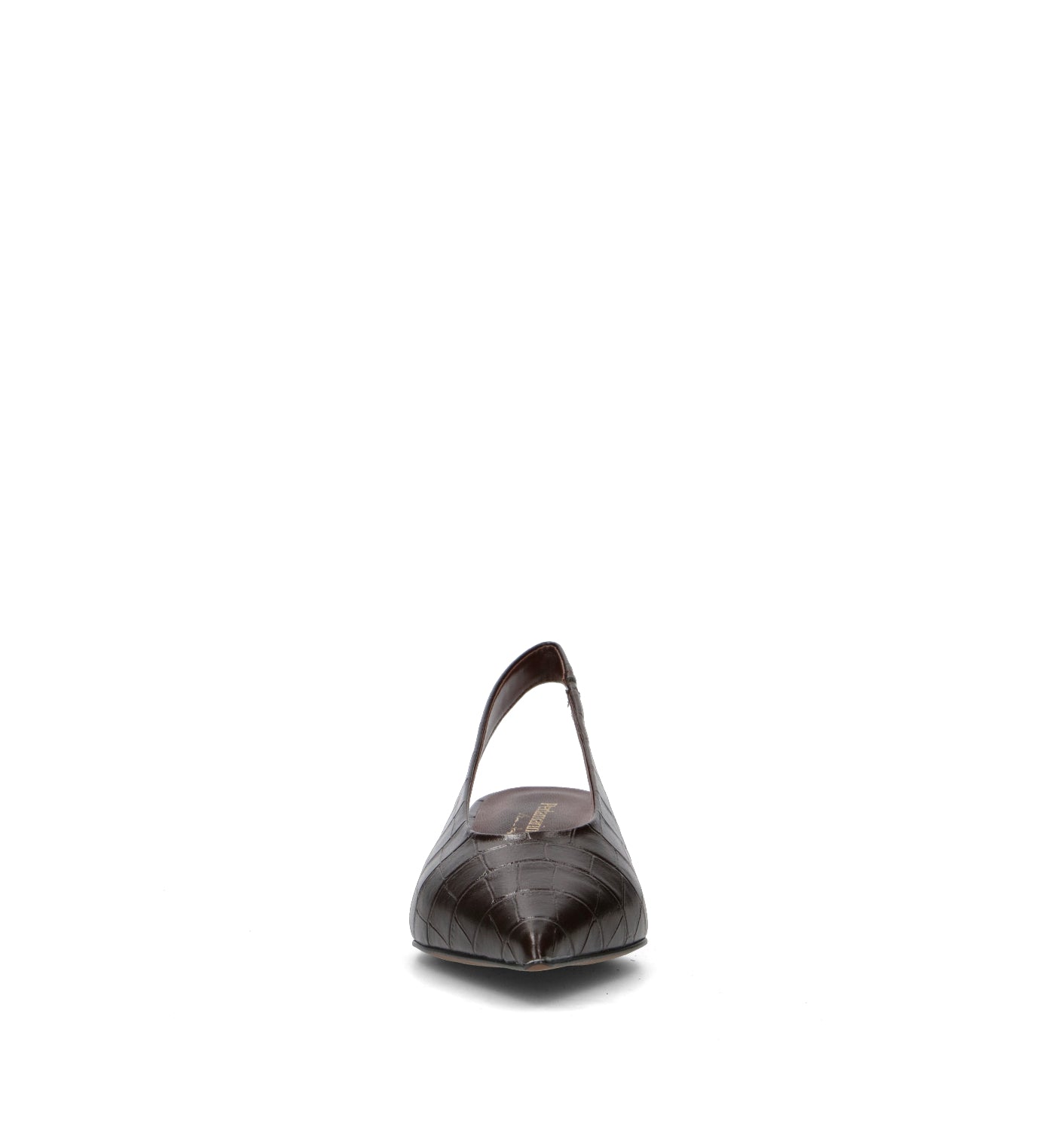 PERLAMARINA Slingback donna testa di moro