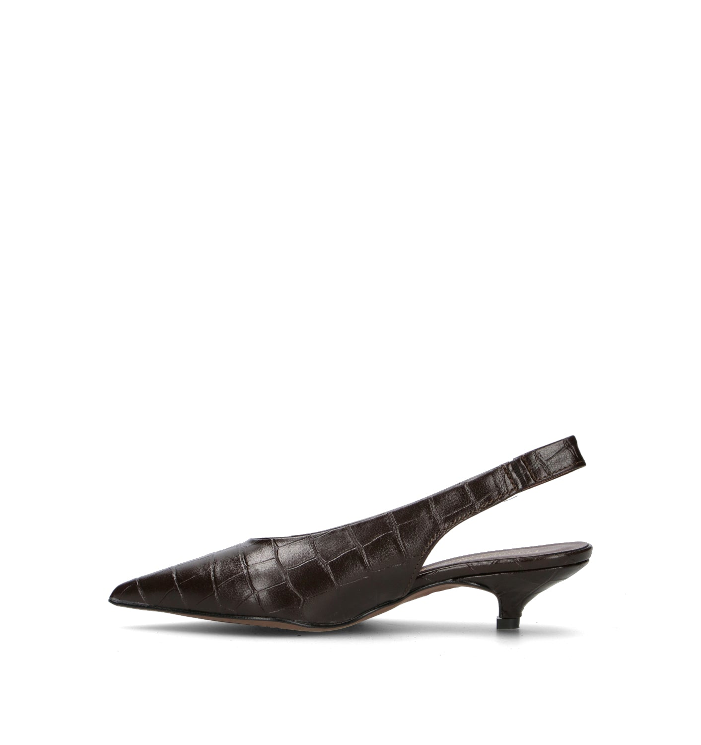 PERLAMARINA Slingback donna testa di moro