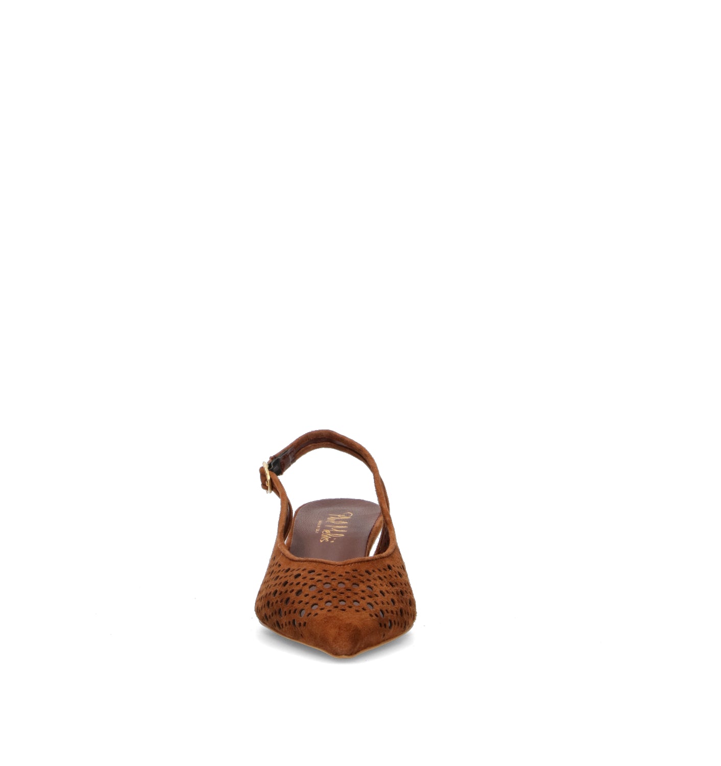 PHIL MELVIS Slingback donna cioccolato in suede
