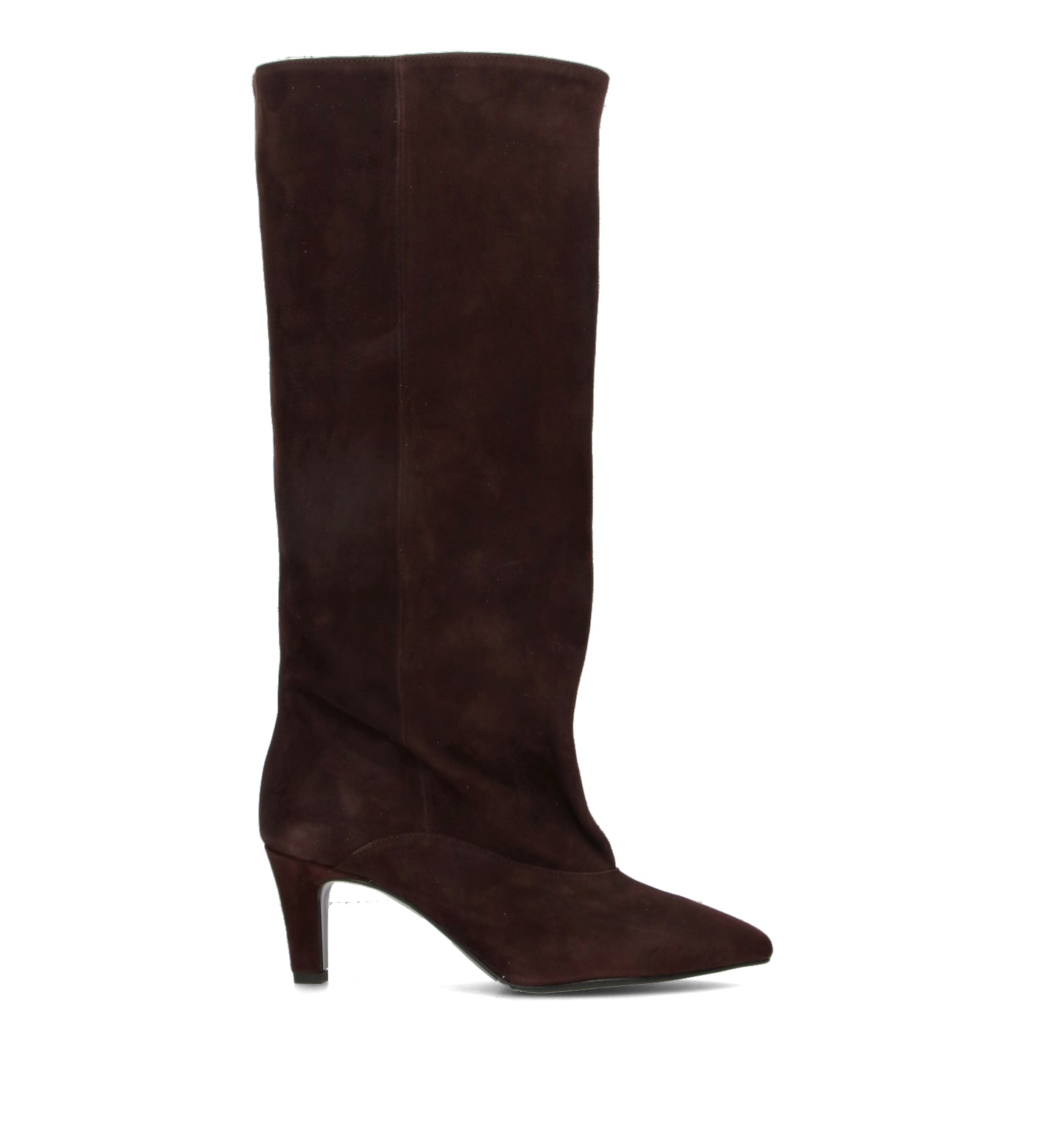 PHIL MELVIS Stivale donna testa di moro in suede