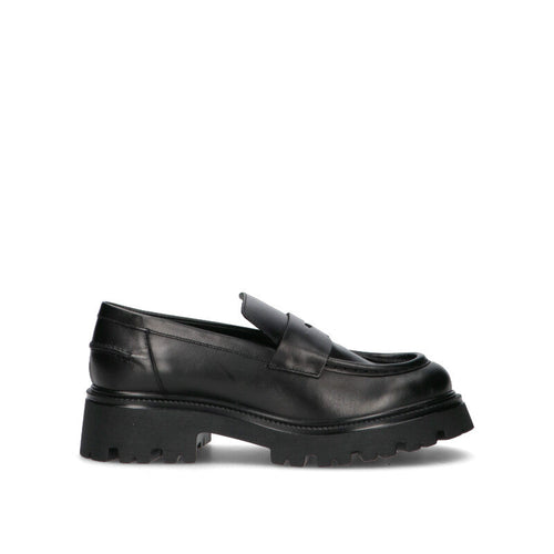 PHIL MELVIS Mocassino donna nero in pelle
