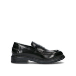 PHIL MELVIS Mocassino donna nero in pelle