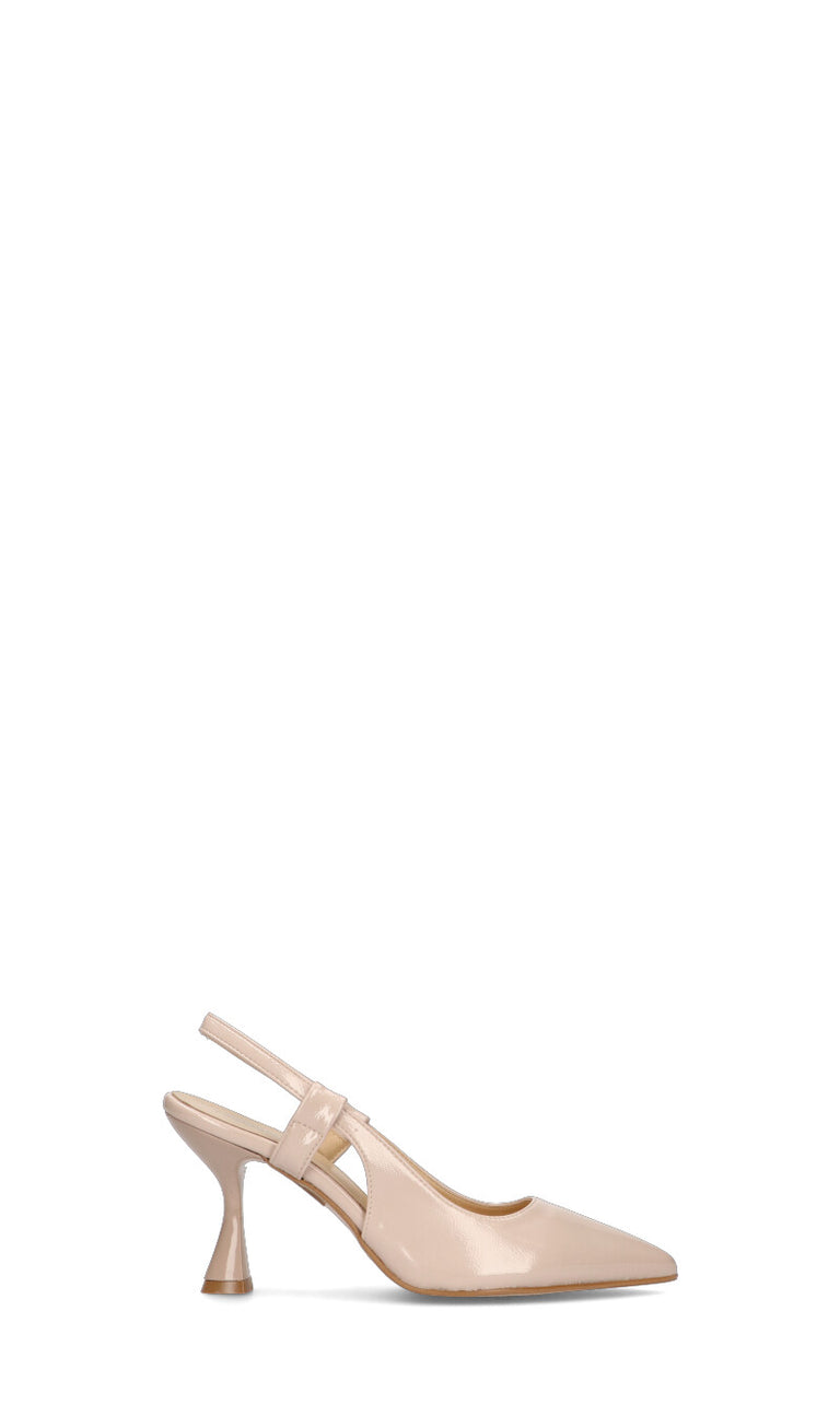PERLAMARINA Slingback donna cipria
