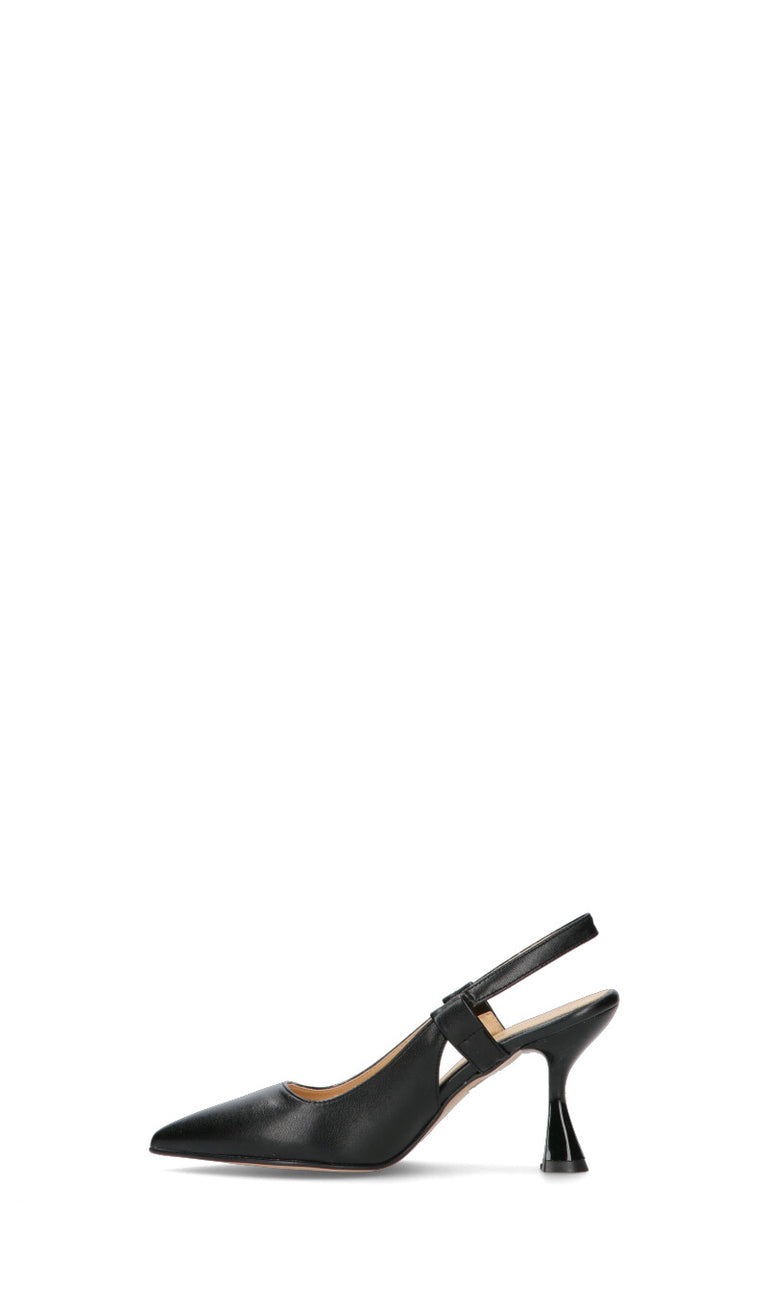 PERLAMARINA Slingback donna nera