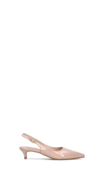 PERLAMARINA Slingback donna nude