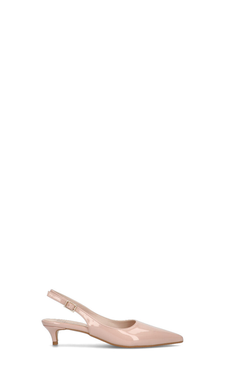 PERLAMARINA Slingback donna nude