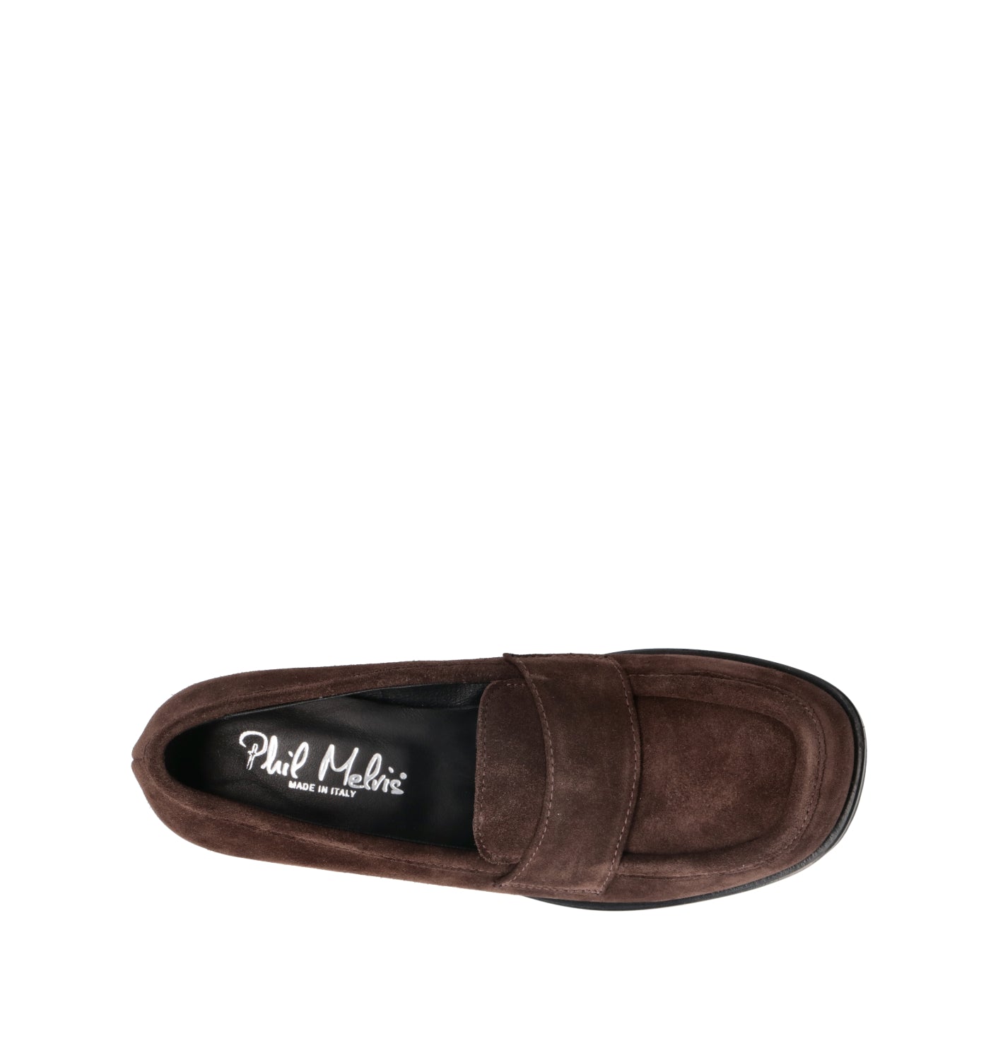PHIL MELVIS Mocassino donna testa di moro in suede