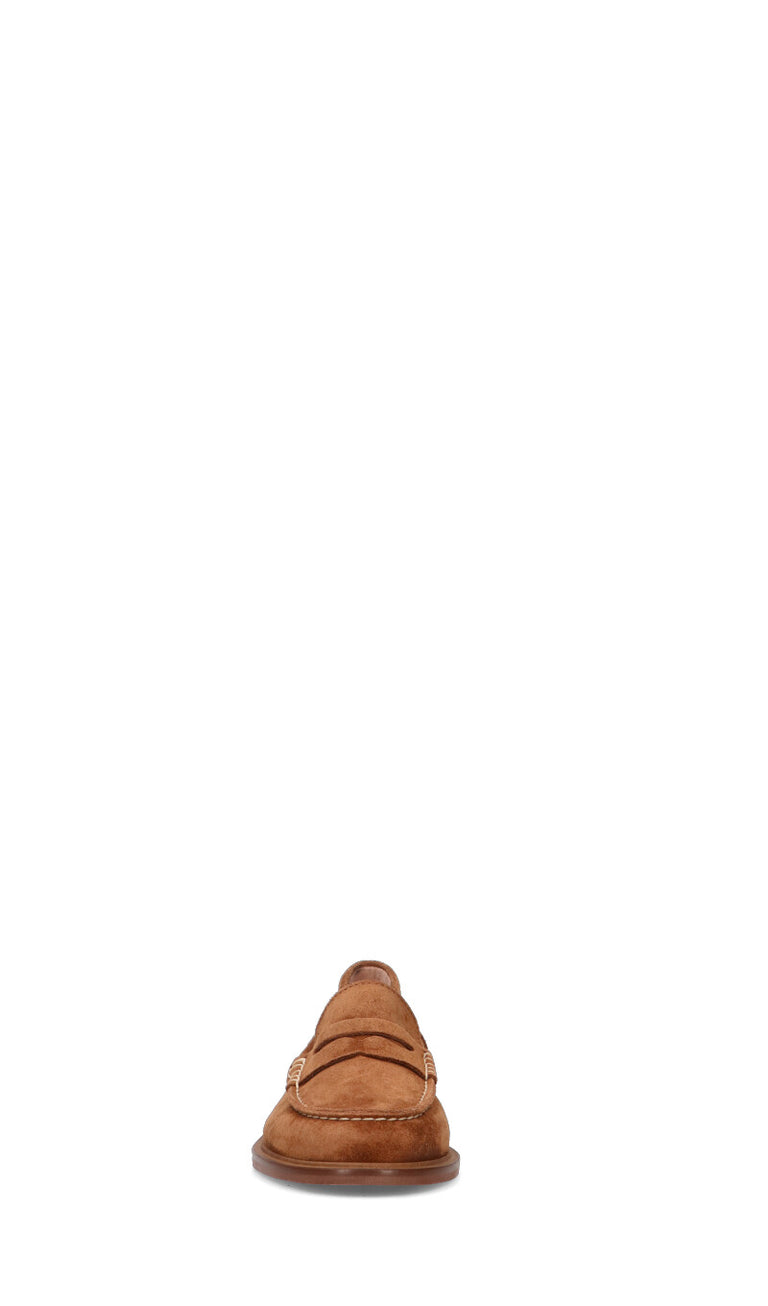 PHIL MELVIS Mocassino donna marrone in suede
