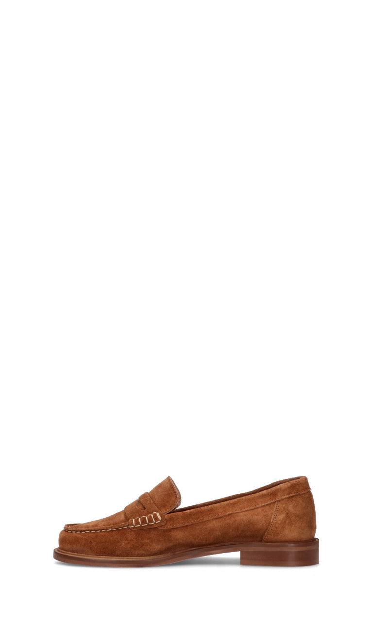 PHIL MELVIS Mocassino donna marrone in suede