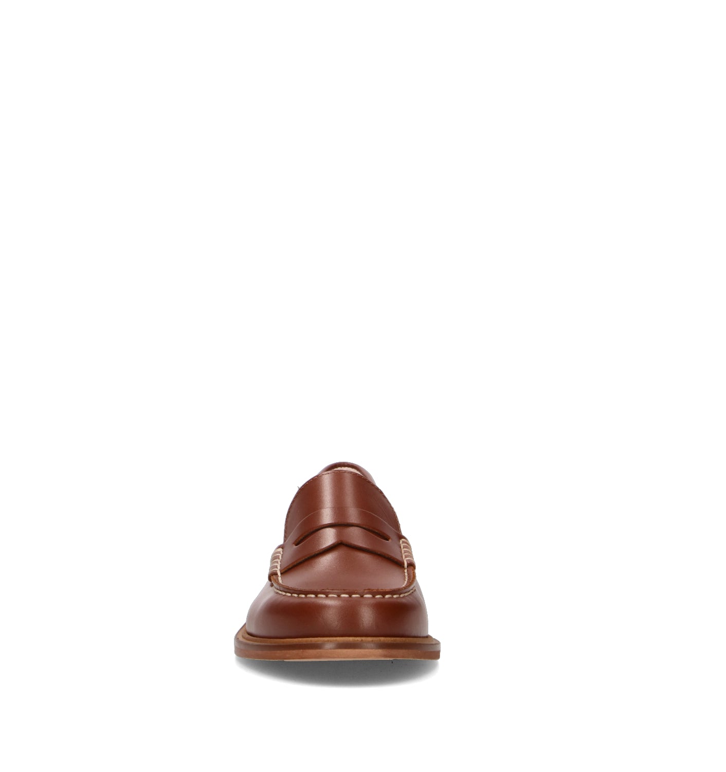PHIL MELVIS Mocassino donna marrone in pelle