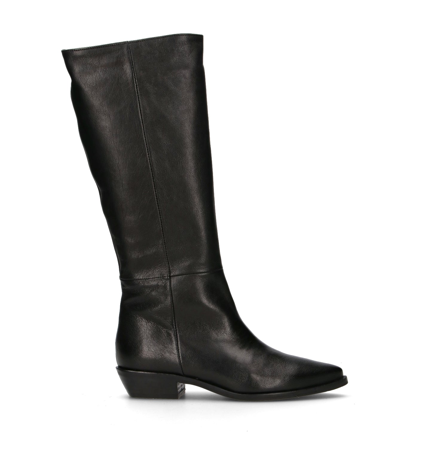 PHIL MELVIS Stivale donna nero in pelle
