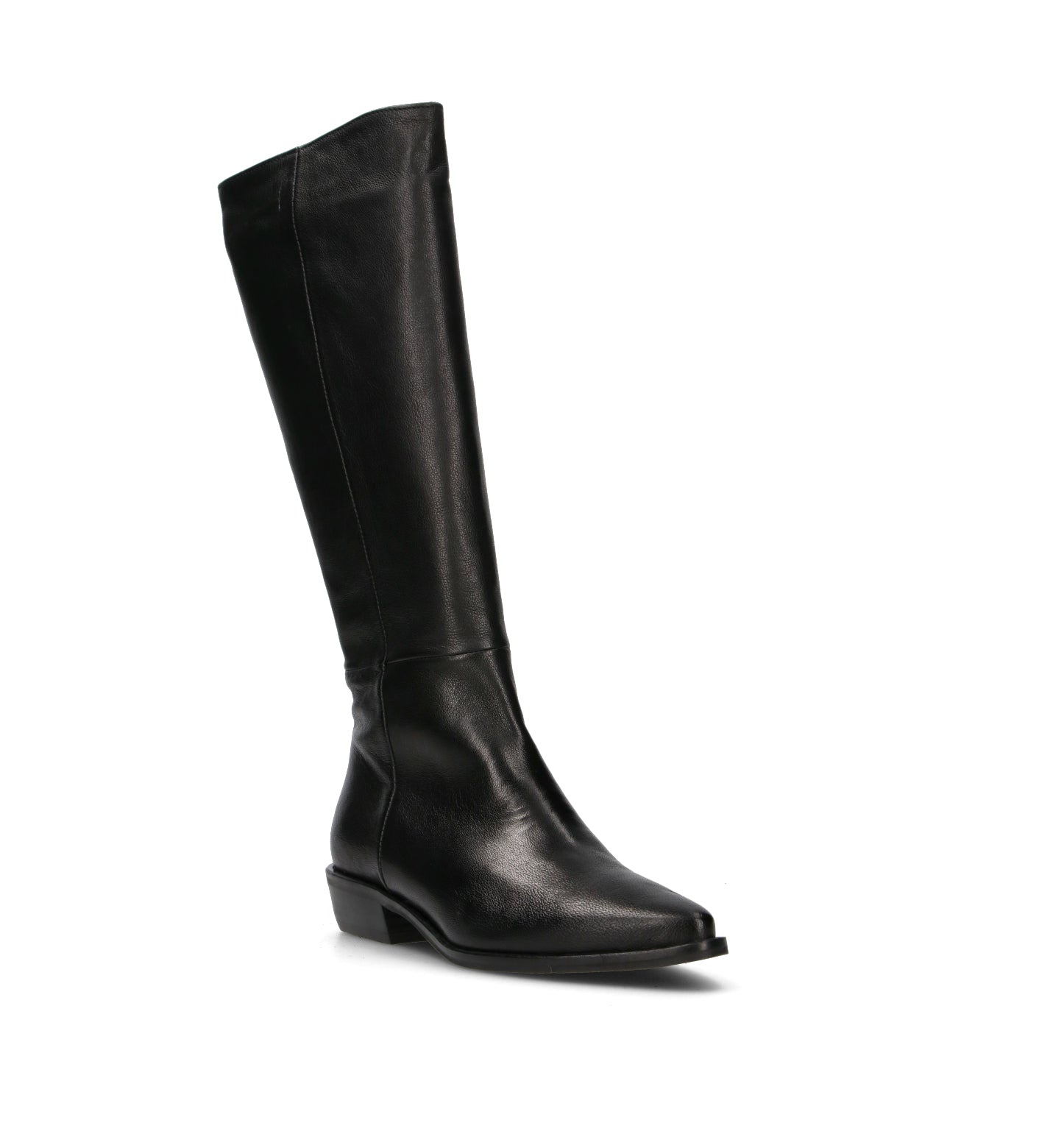 PHIL MELVIS Stivale donna nero in pelle
