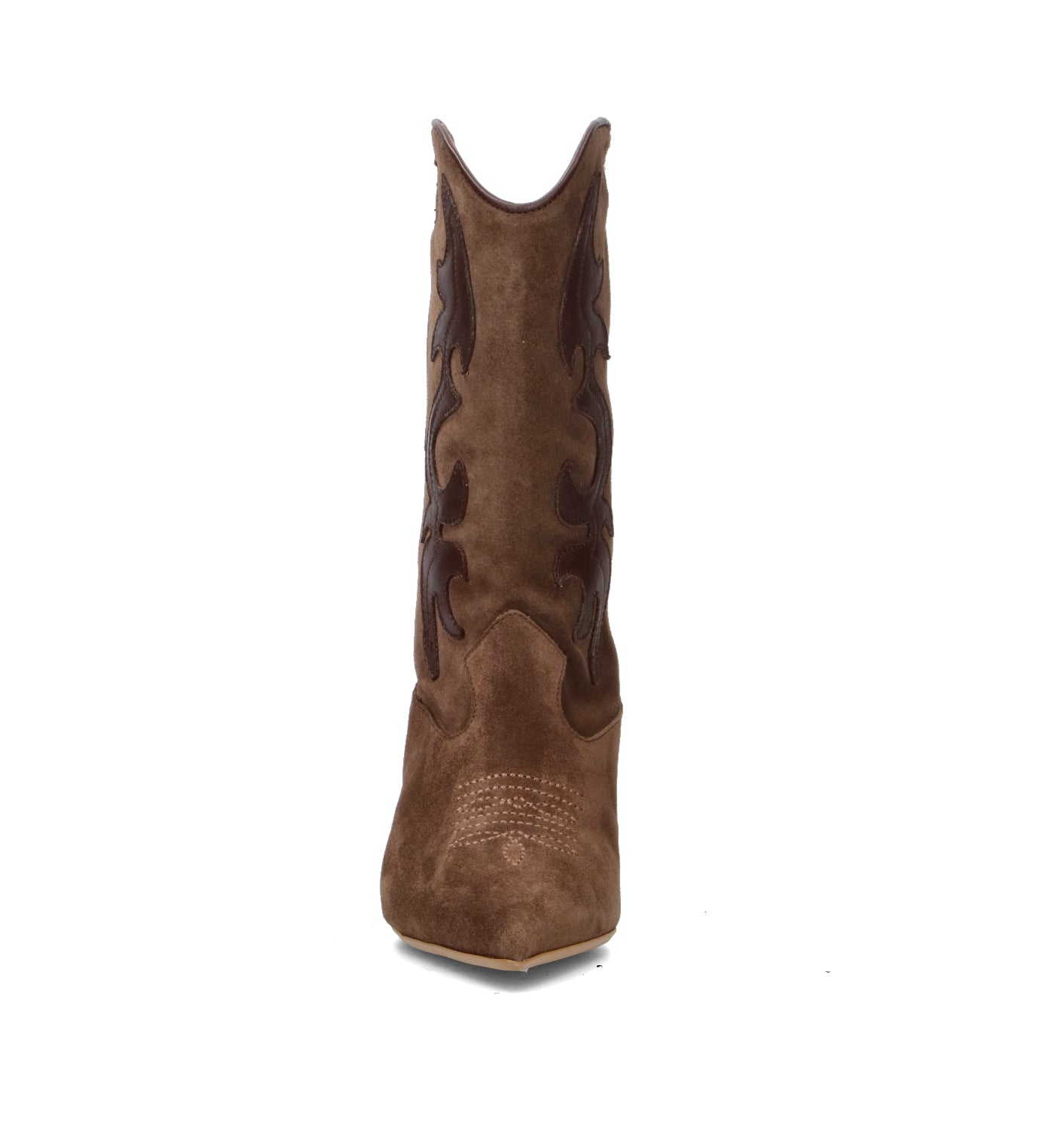 PHIL MELVIS Stivale donna testa di moro in suede