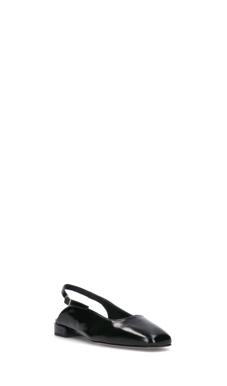 PHIL MELVIS Slingback donna nera in pelle
