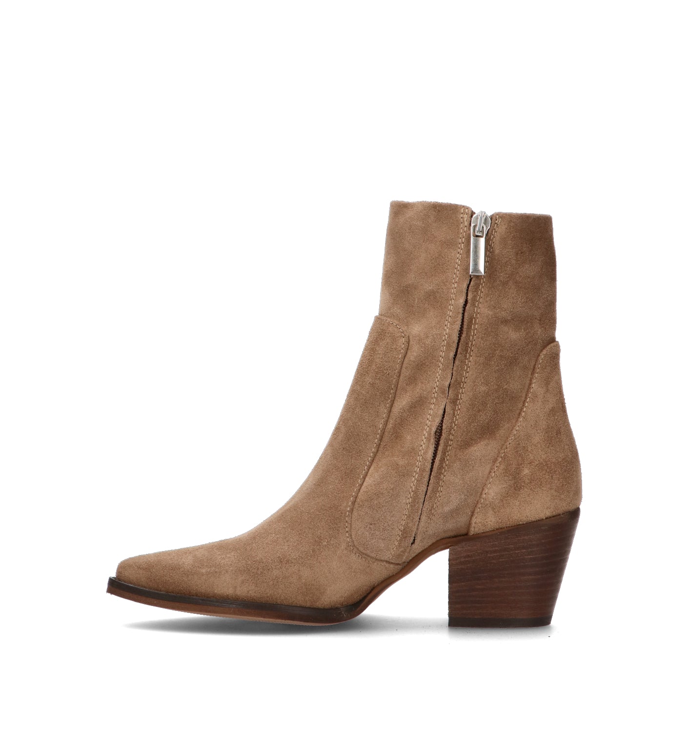 PHIL MELVIS Tronchetto donna taupe in suede