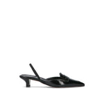 PHIL MELVIS Slingback donna nera in pelle