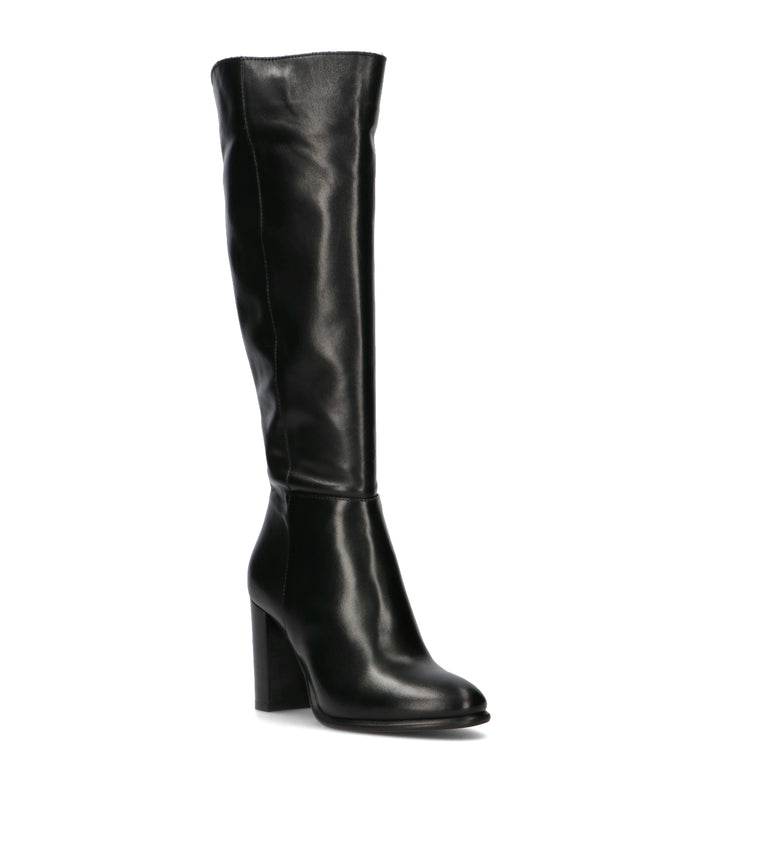PHIL MELVIS Stivale donna nero in pelle