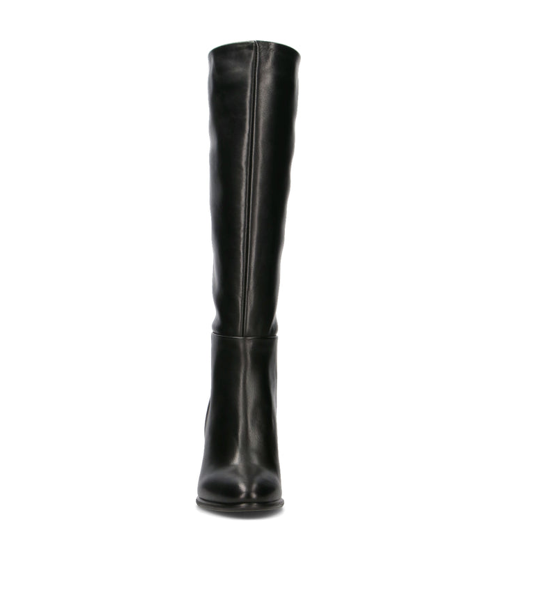 PHIL MELVIS Stivale donna nero in pelle
