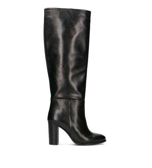 PHIL MELVIS Stivale donna nero in pelle