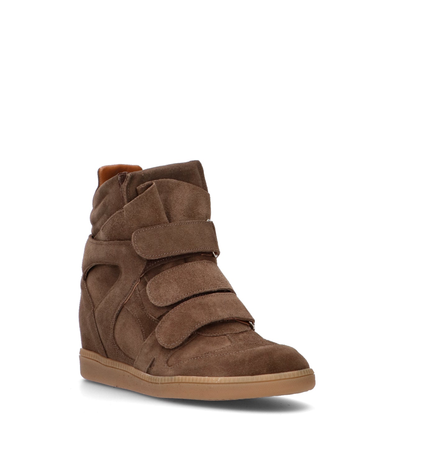 PHIL MELVIS Sneakers donna marrone in suede