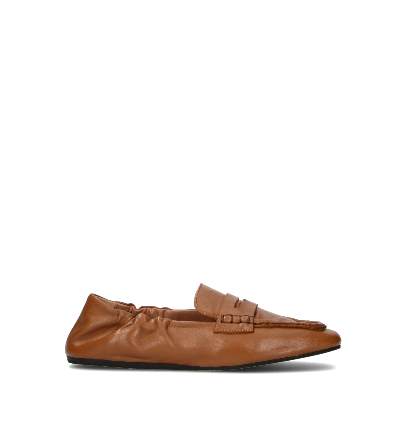 PHIL MELVIS Mocassino donna cuoio in pelle