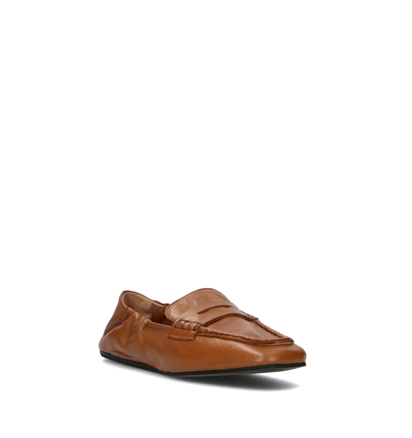 PHIL MELVIS Mocassino donna cuoio in pelle