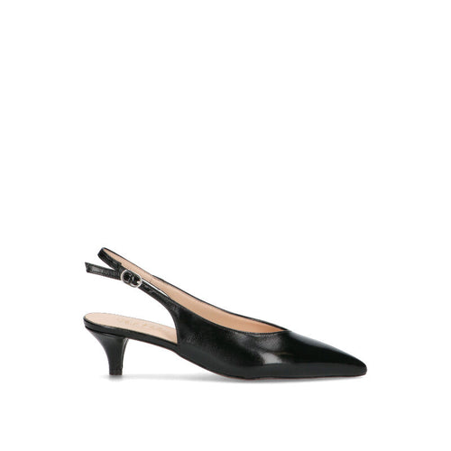 PHIL MELVIS Slingback donna nera in pelle