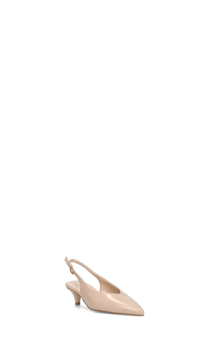 PHIL MELVIS Slingback donna sabbia in pelle