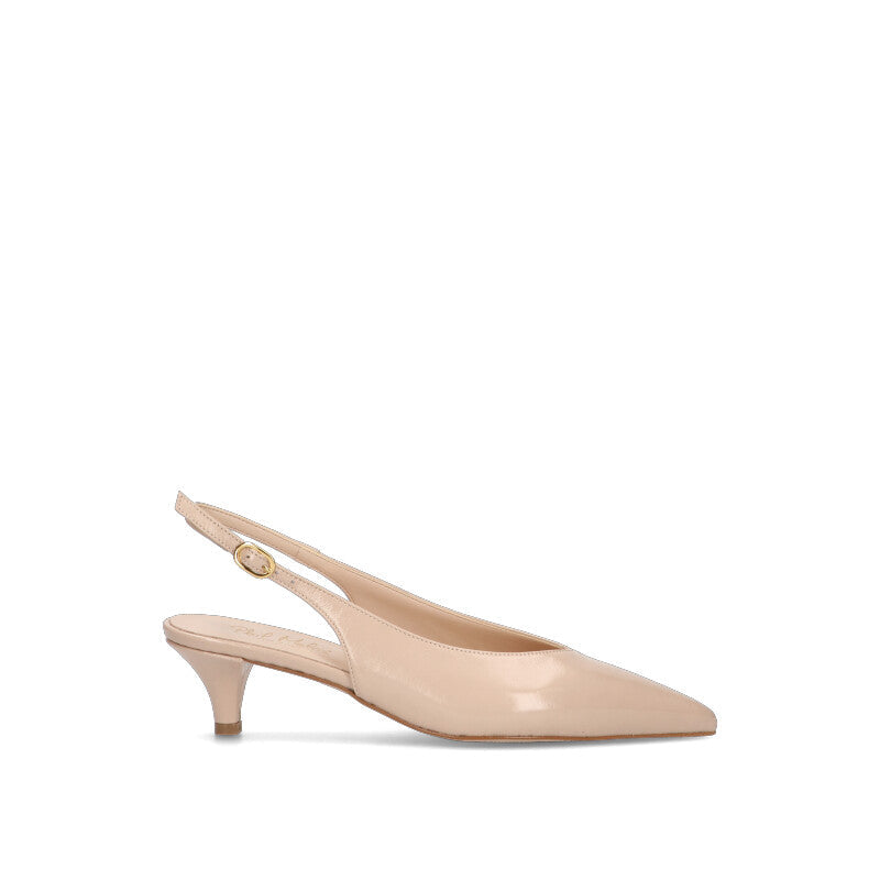 PHIL MELVIS Slingback donna sabbia in pelle