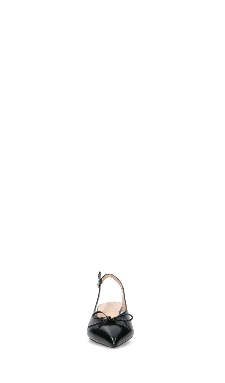 PHIL MELVIS Slingback donna nera in pelle