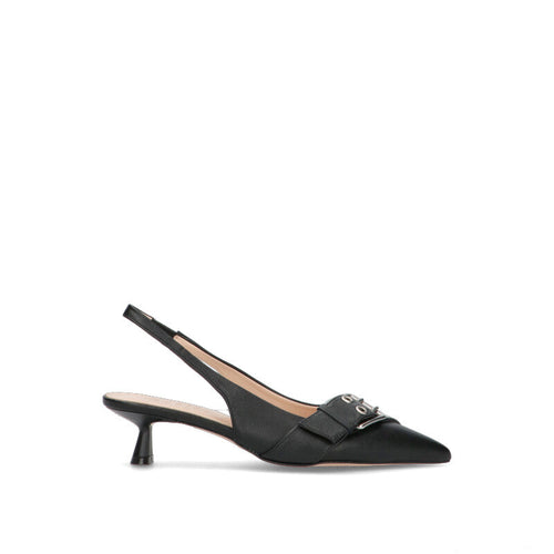 PHIL MELVIS Slingback donna nera in pelle