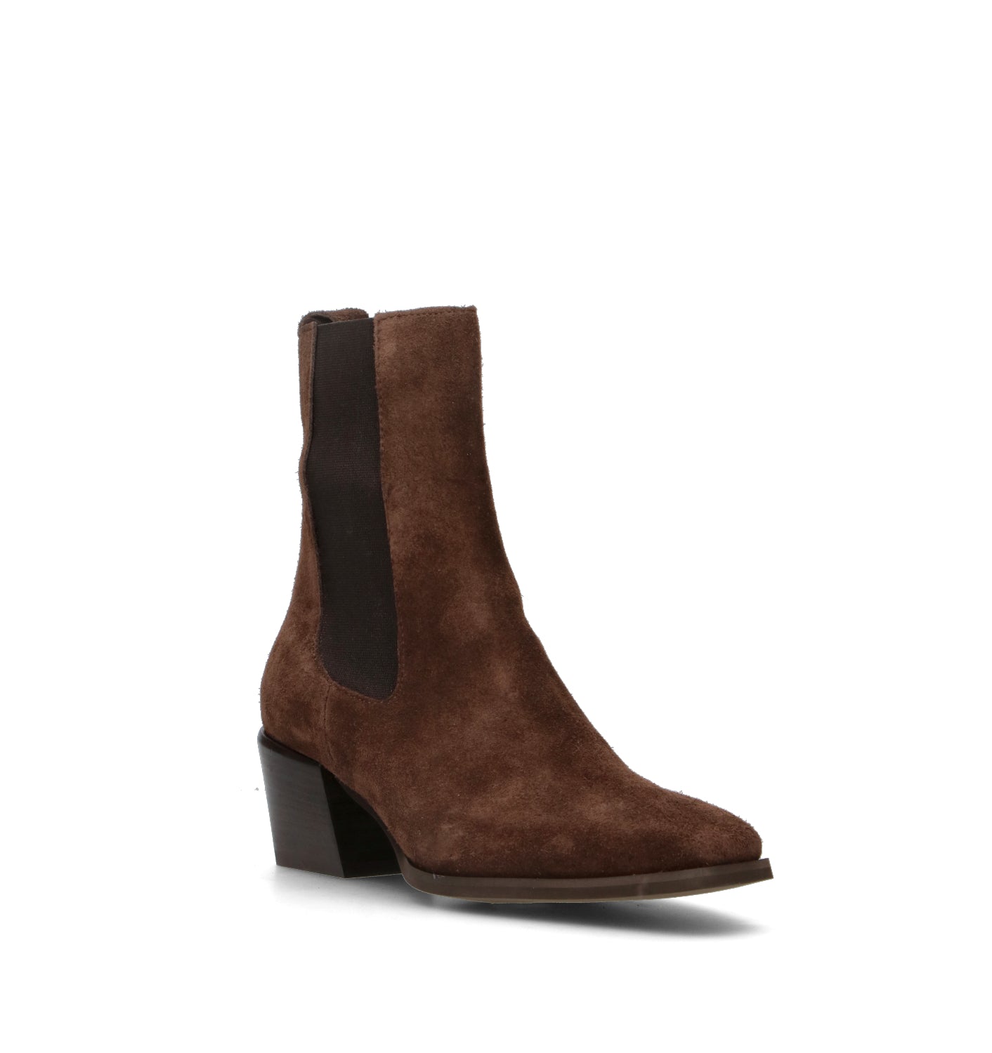 PHIL MELVIS Tronchetto donna testa di moro in suede