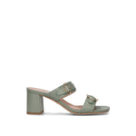 PHIL MELVIS Sandalo donna salvia in pelle