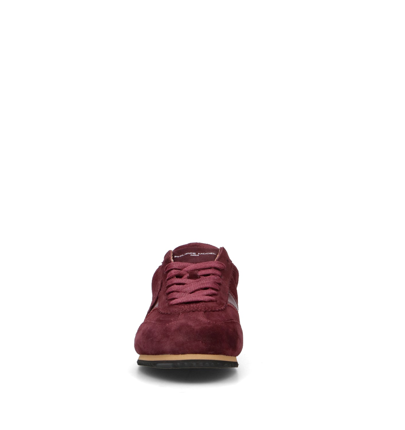PHILIPPE MODEL Sneaker donna bordeaux in suede