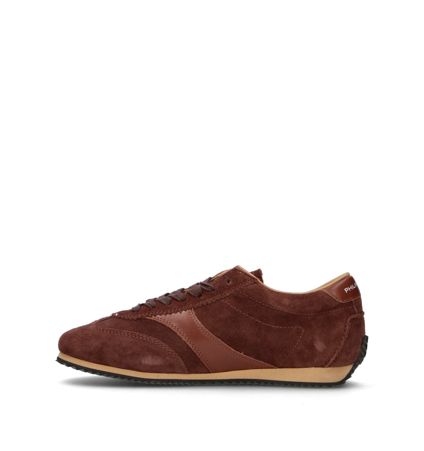 PHILIPPE MODEL Sneaker donna marrone in suede