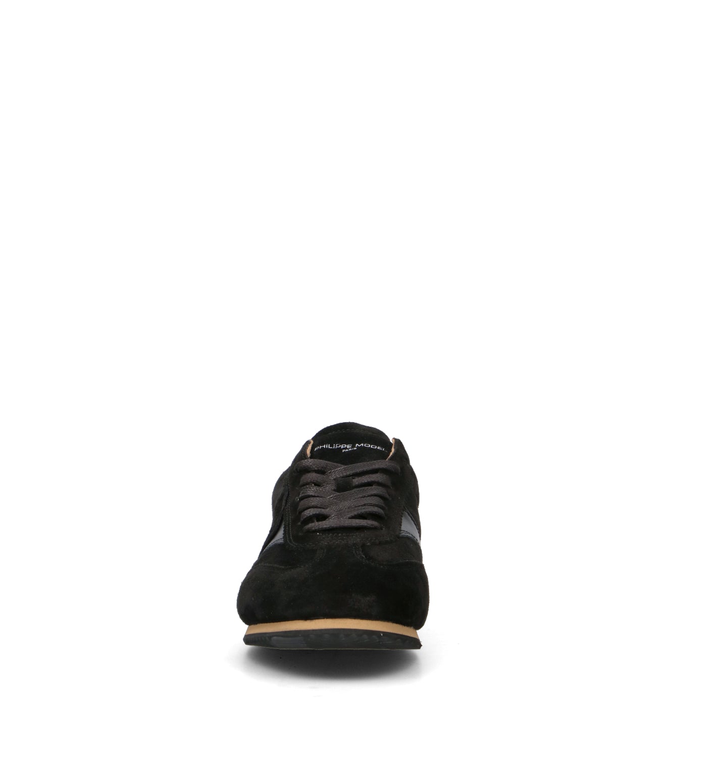 PHILIPPE MODEL Sneaker donna nera in suede