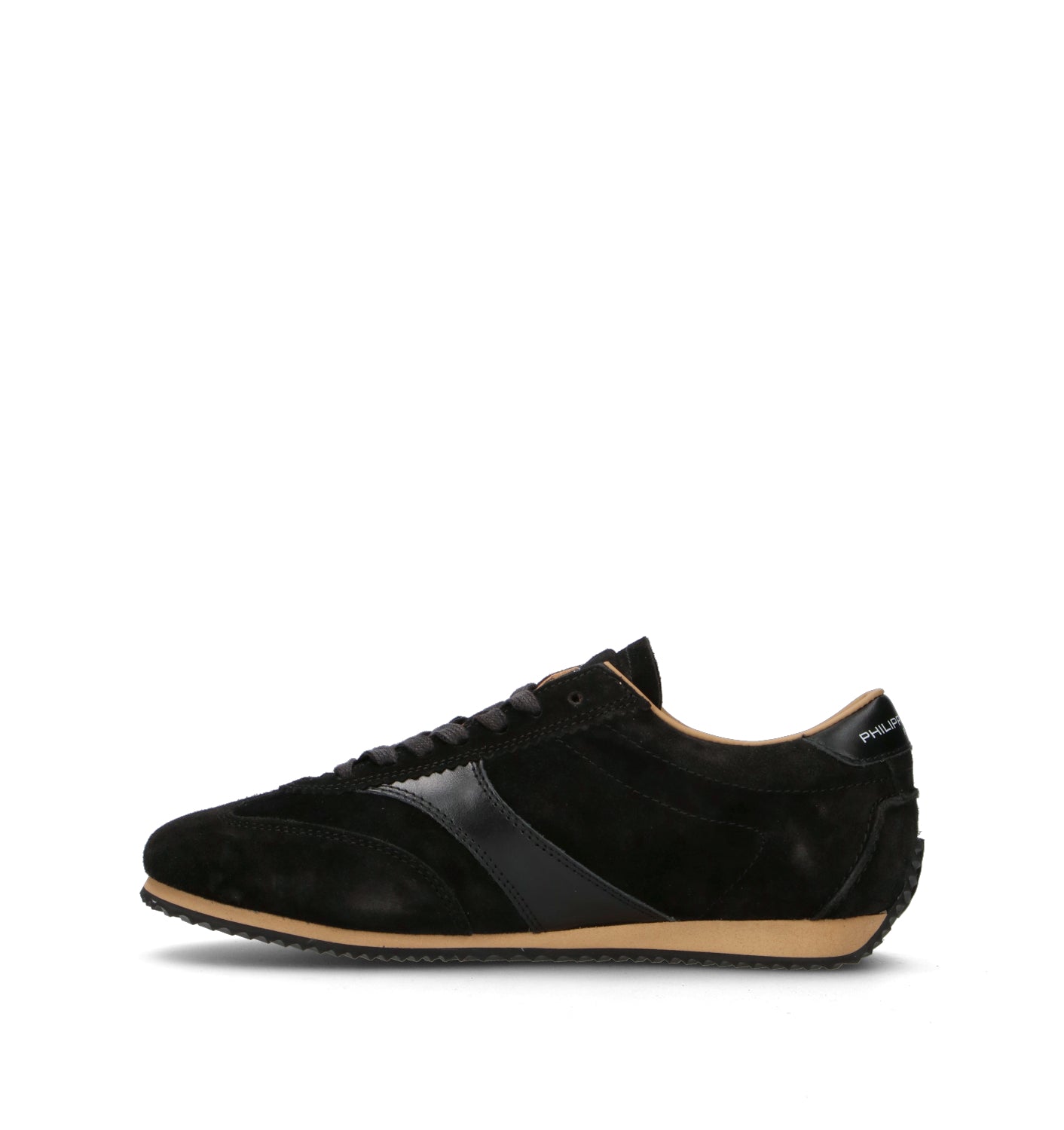 PHILIPPE MODEL Sneaker donna nera in suede
