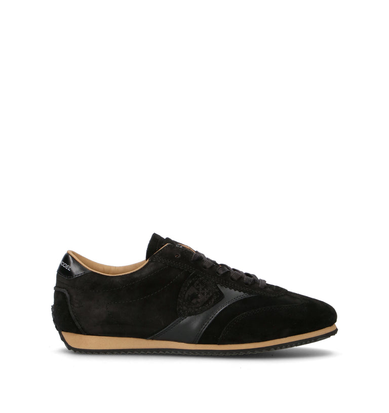PHILIPPE MODEL Sneaker donna nera in suede