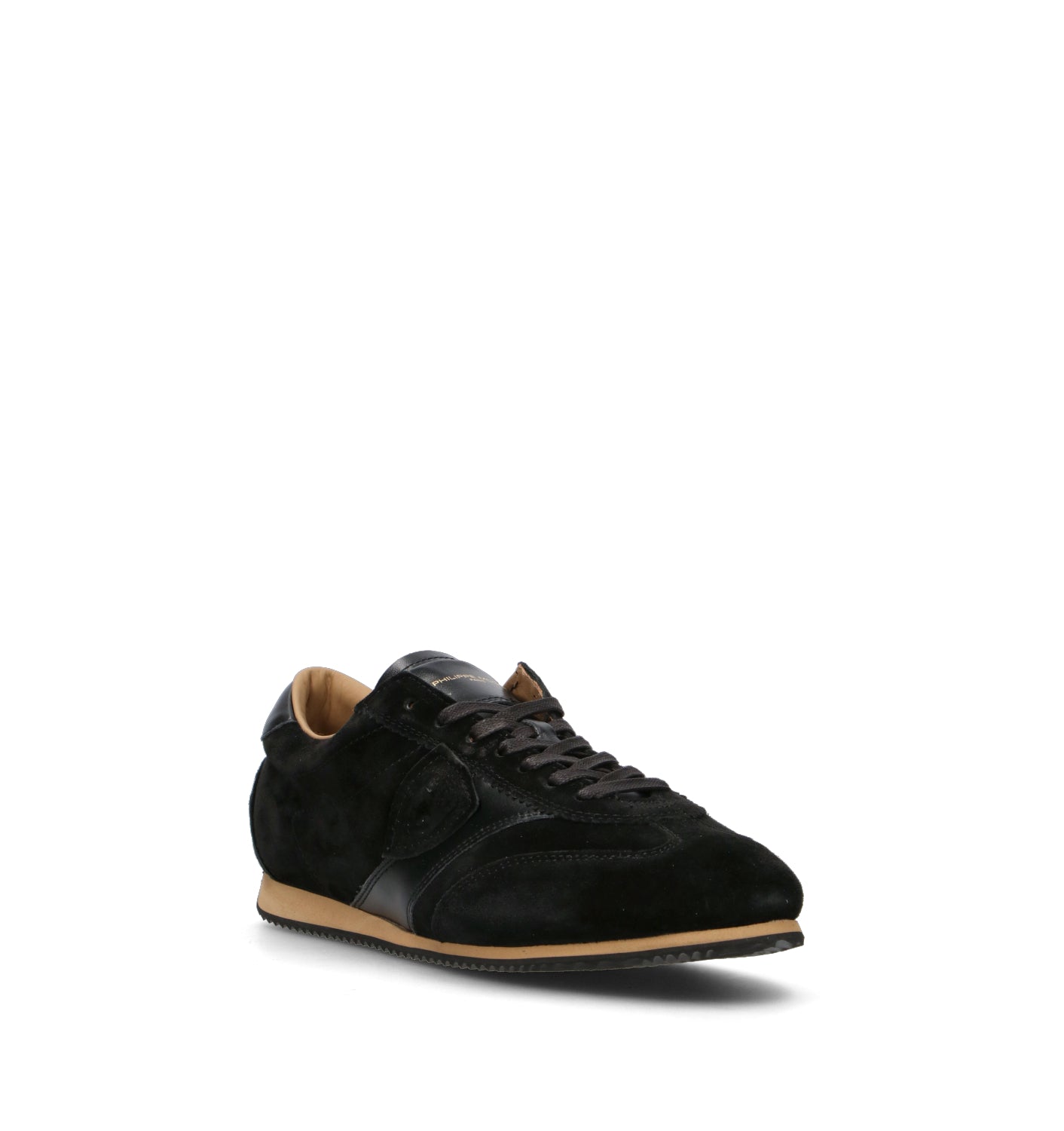 PHILIPPE MODEL Sneaker uomo nera in suede