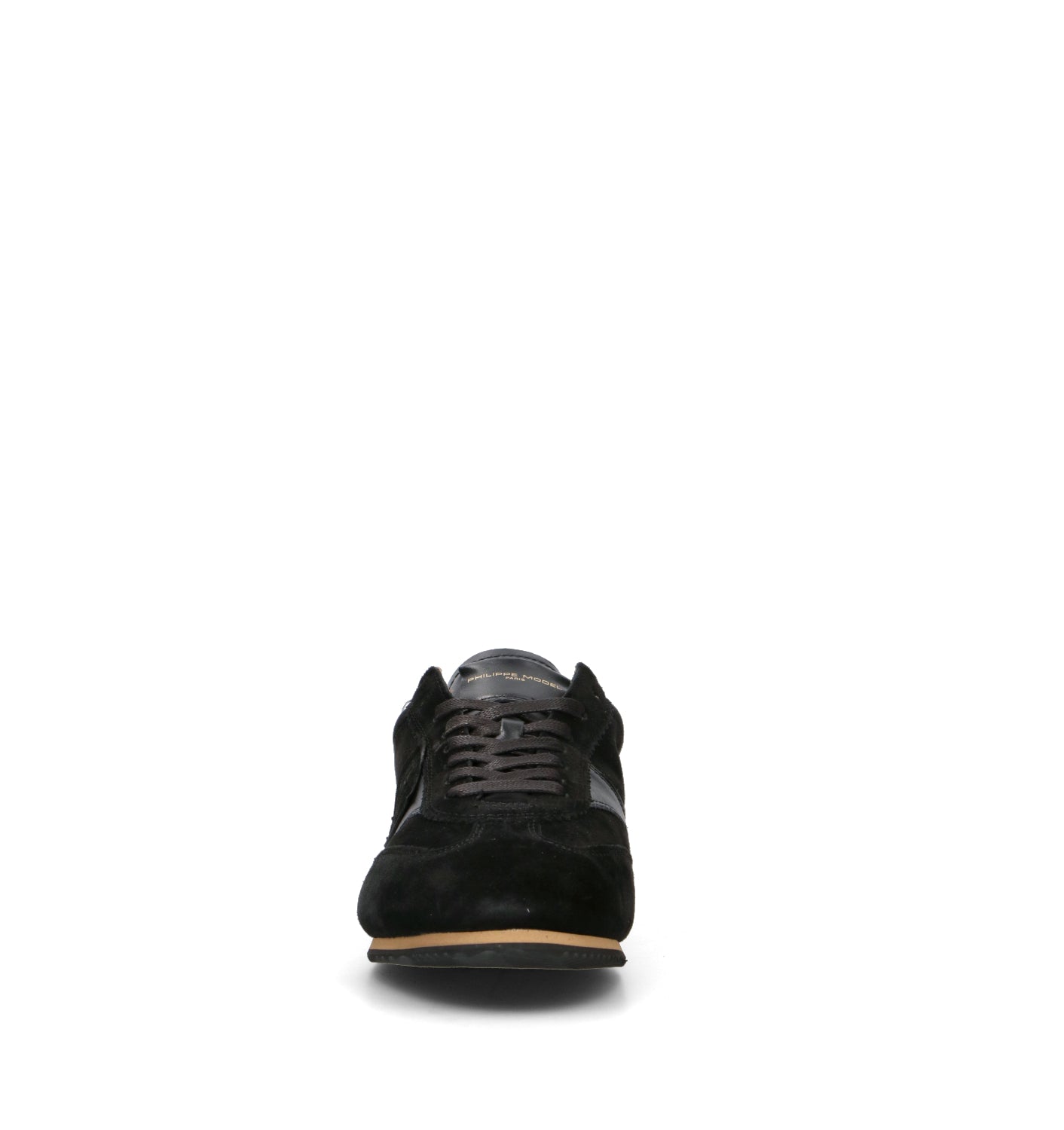 PHILIPPE MODEL Sneaker uomo nera in suede