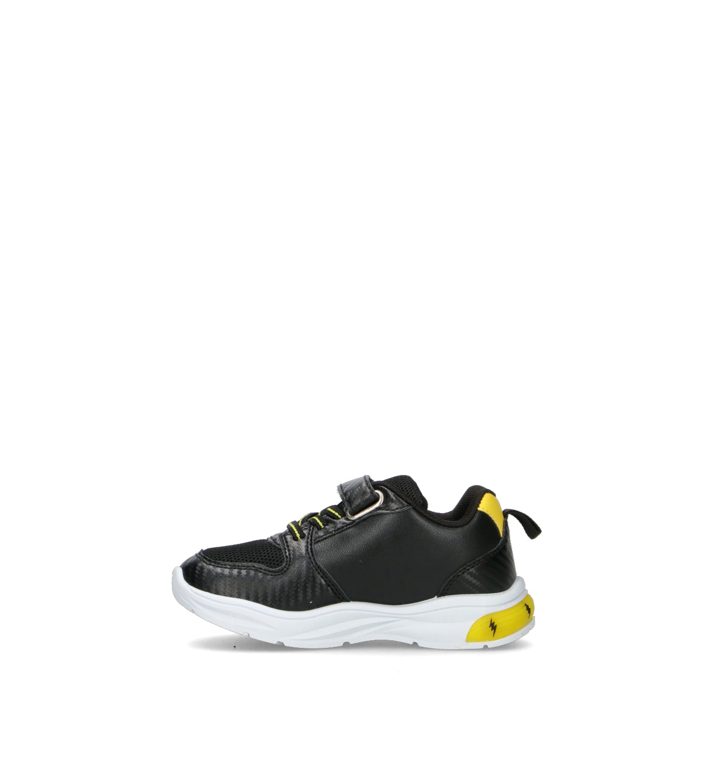 DISNEY Sneaker bimbo nera/gialla con luci
