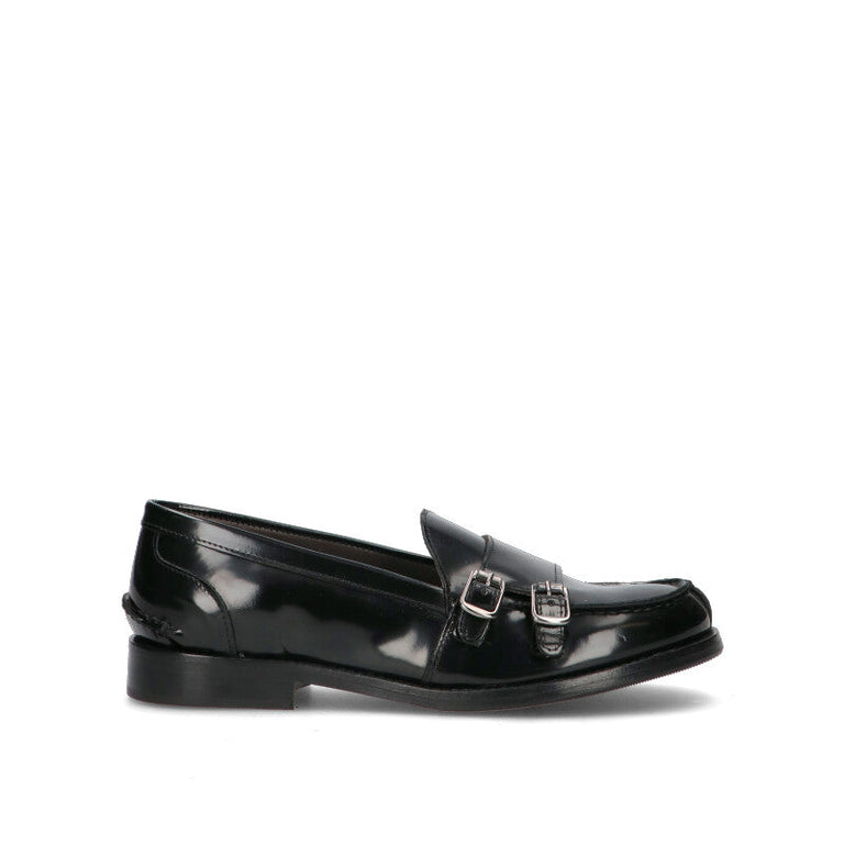 DOROTHYD Mocassino donna nero in pelle