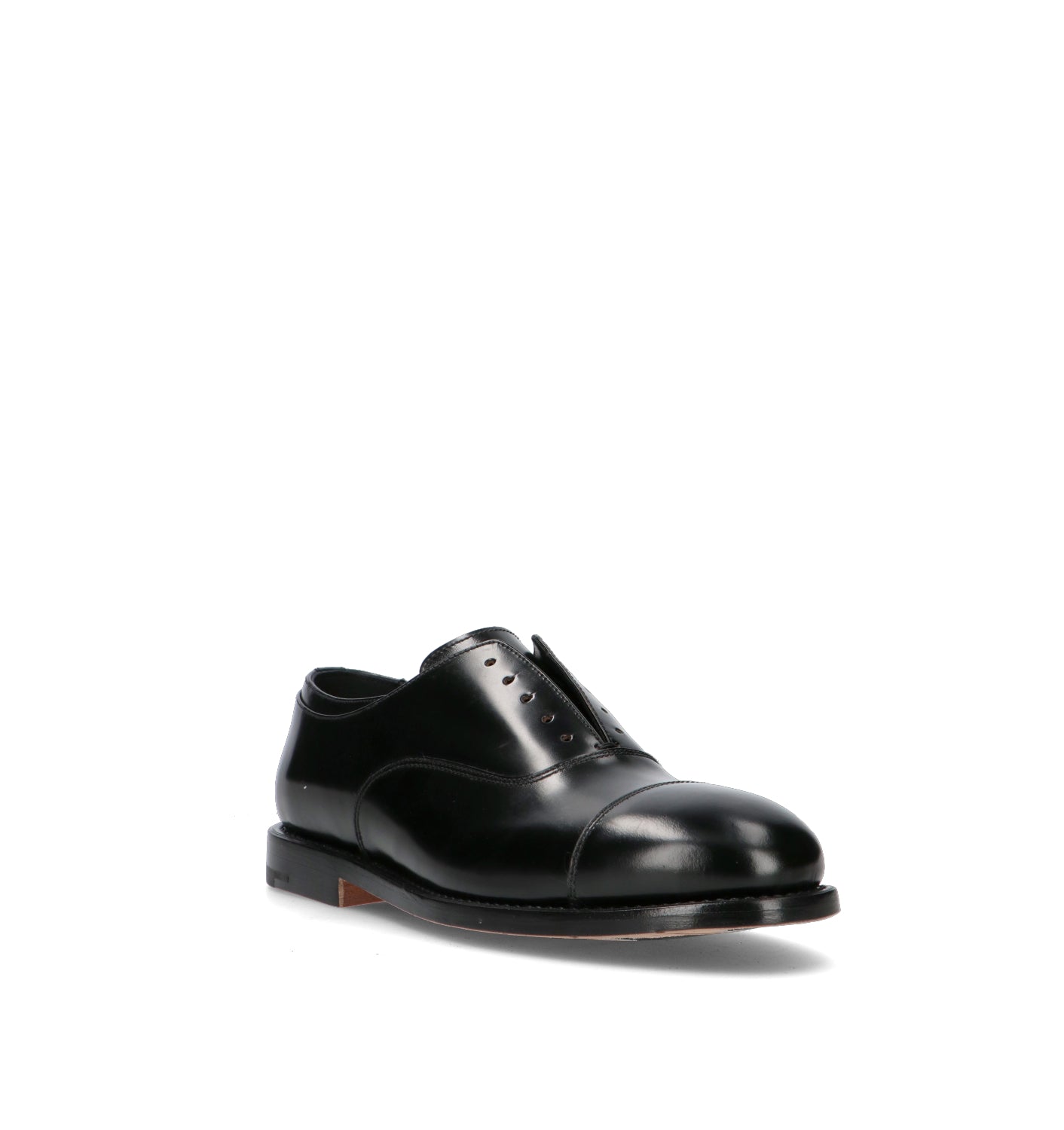 PREMIATA Stringata uomo nera in pelle