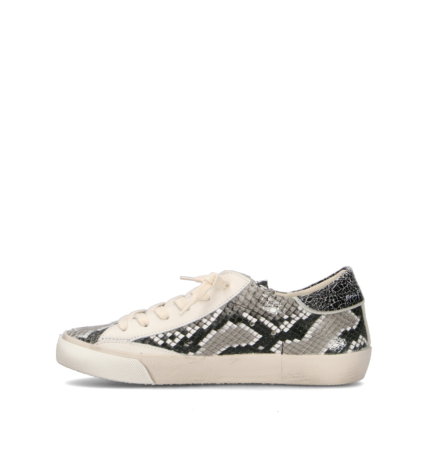 PHILIPPE MODEL Sneaker donna bianca/pitonata