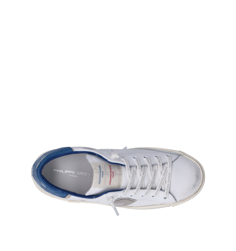 PHILIPPE MODEL Sneaker donna bianca/blu