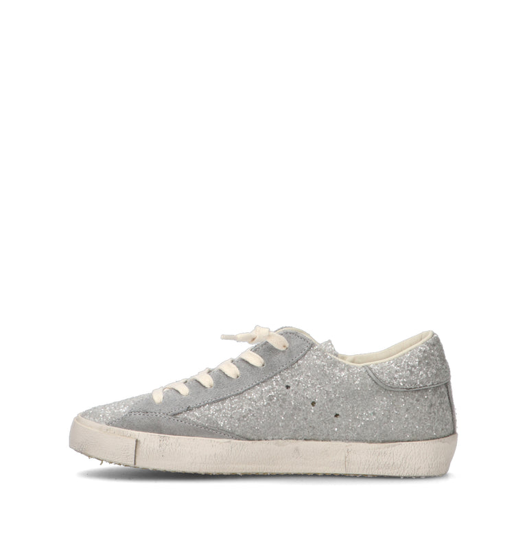 PHILIPPE MODEL Sneaker donna argento