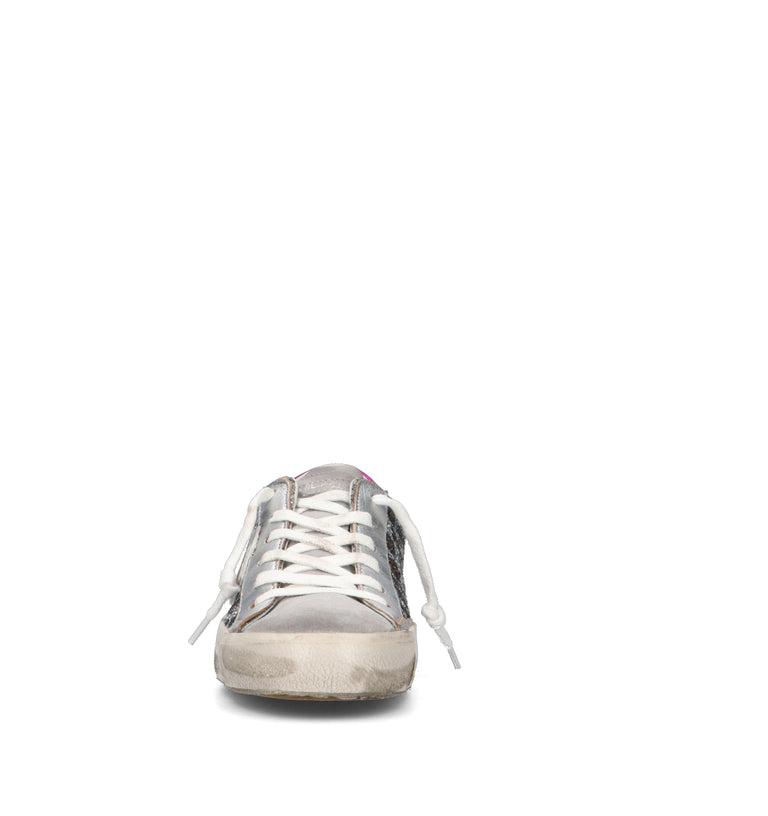 PHILIPPE MODEL Sneaker donna bianca/argento