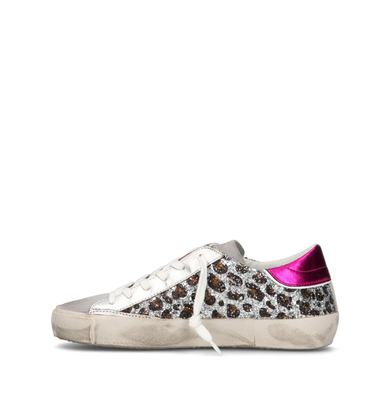 PHILIPPE MODEL Sneaker donna bianca/argento